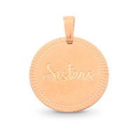 'Sisters' - 15mm - Rosé Goud, Goud of Zilverkleurig - Stainless steel